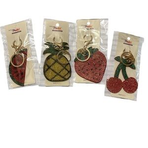 4 piece Keychain Set